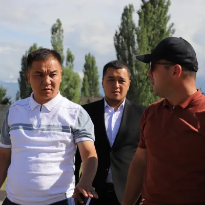 Талас шаарынын мэри тургундар менен жолугушуу өткөрдү