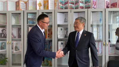 ЯПОН ӨКМӨТҮ ТАЛАС ШААРЫНДАГЫ МЕКТЕПТЕРГЕ КОЛДОО КӨРСӨТТҮ