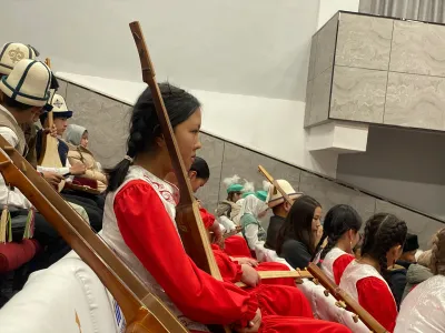 Талас шаарында Атай Огонбаевдин 125 жылдыгы белгиленди