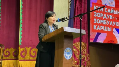 Талас шаарында зордук-зомбулукка каршы форум өткөрүлдү