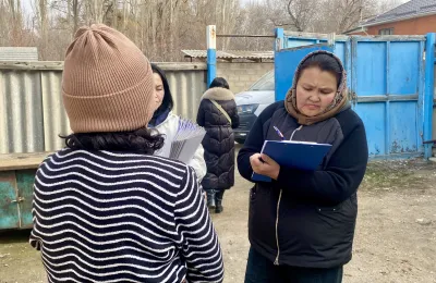 Талас шаарында социалдык келишим боюнча арыздар жеринен каралды