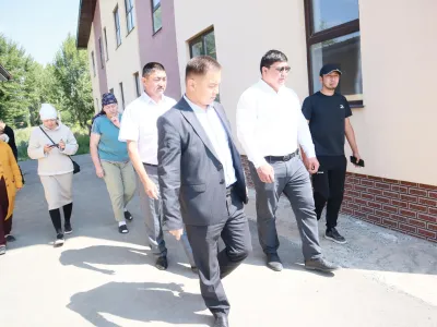 ТАЛАС ШААРЫНЫН МЭРИ МЕКЕМЕ, ИШКАНАЛАРДЫН ИШИ МЕНЕН ТААНЫШТЫ