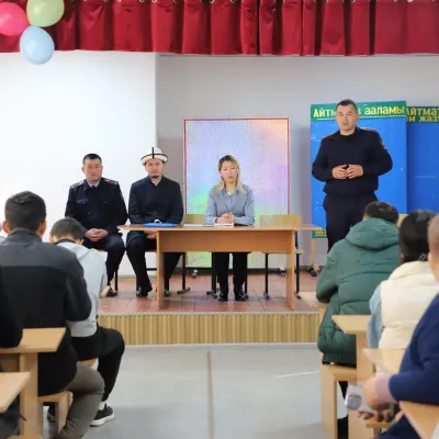 ТАЛАСТА ЖАШТАРДЫ АДЕП-АХЛАККА ТАРБИЯЛОО БОЮНЧА ИШ-ЧАРА ӨТТҮ