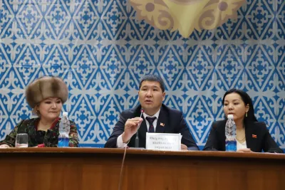 ТАЛАС ШААРЫНЫН ЖЕРГИЛИКТҮҮ ЖАМААТЫНЫН ӨКҮЛЧҮЛҮКТҮҮ ЖЫЙЫНЫ ӨТТҮ